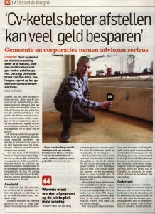 stadsverwarming waterzijdig inregelen